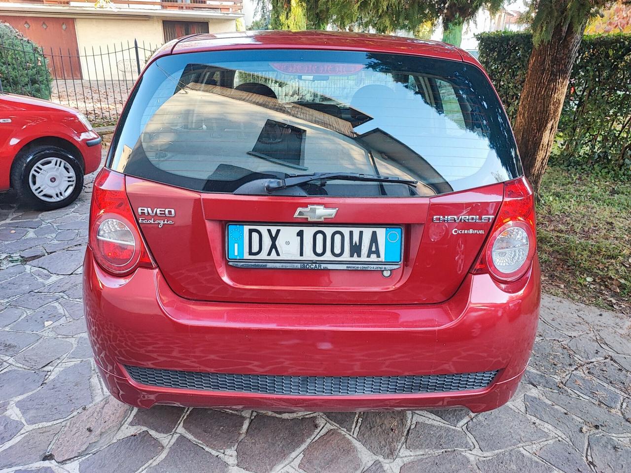 Chevrolet Aveo 1.2 Benz GPL 5 porte neopatentati