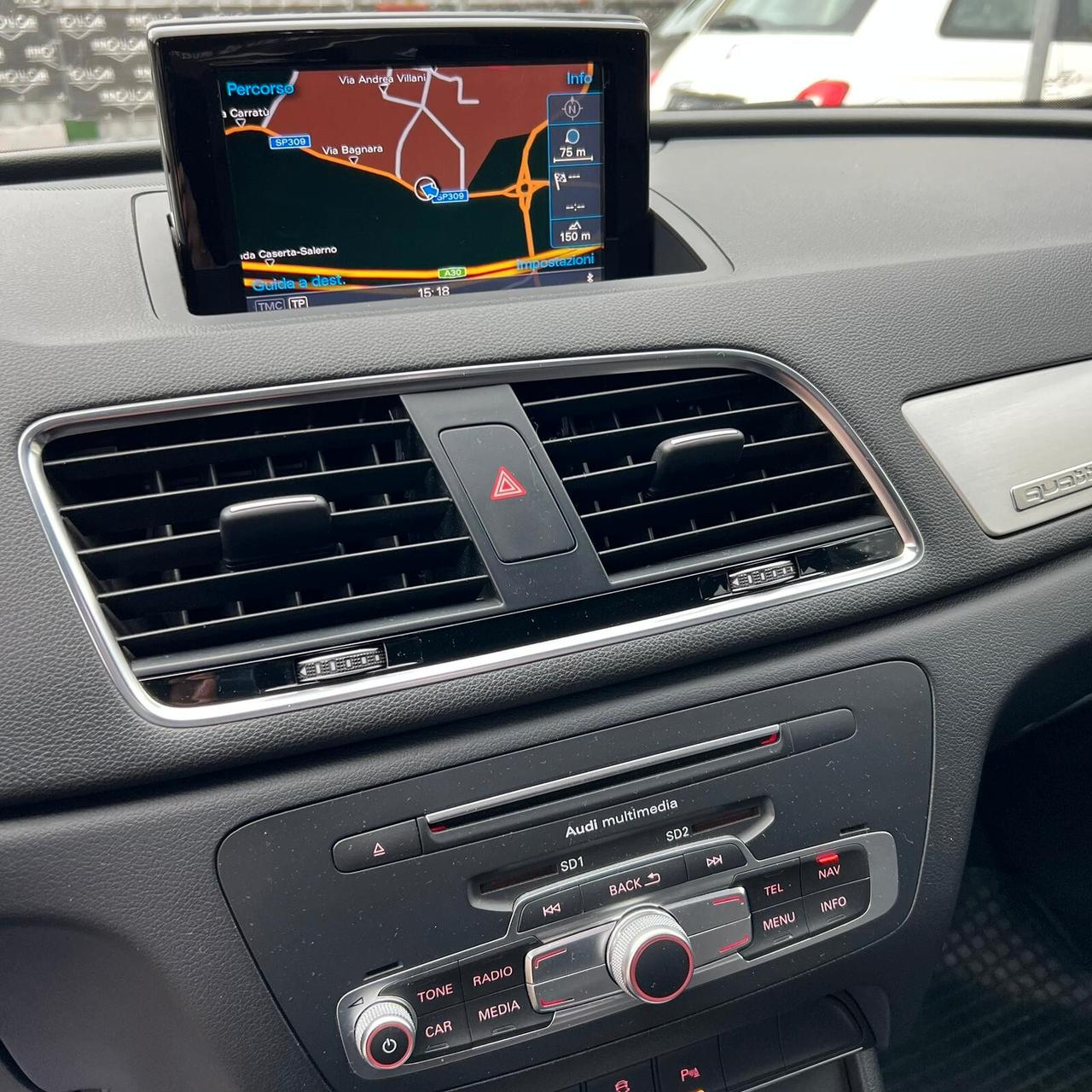 Audi Q3 2.0 TDI 184 CV STRONIC 3X SLINE NAVI TETTO