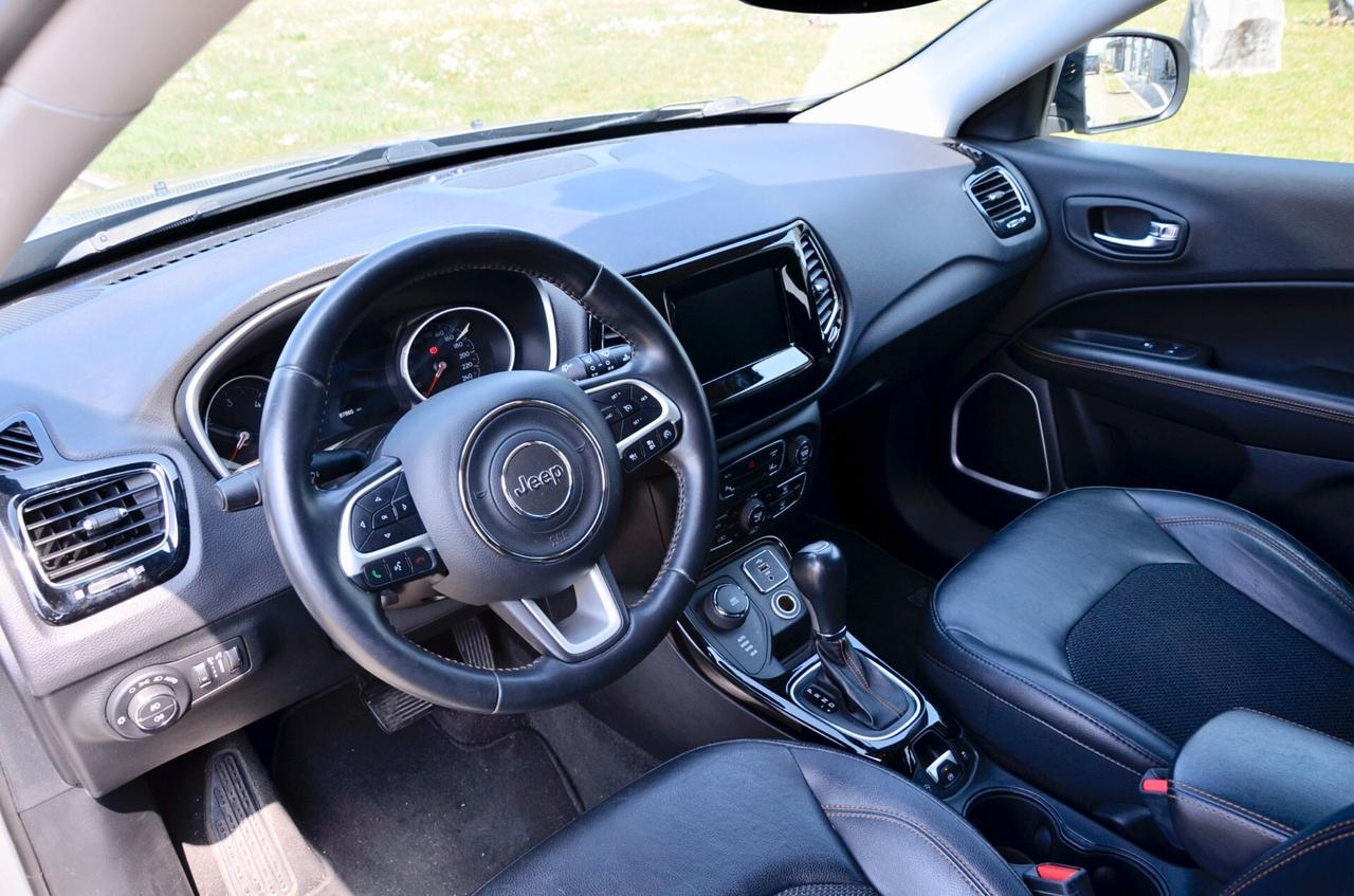 JEEP COMPASS 2.0 MJT LIMITED 4wd 140cv AUTO, UFF ITALIANA, SERVICE CON FATTURE, EURO 6B, PERMUTE