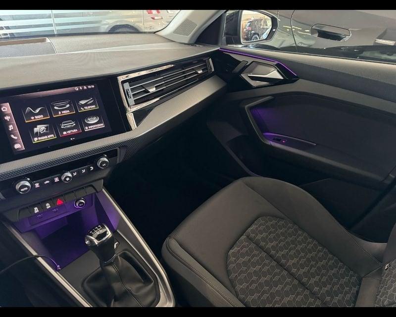 Audi A1 2ª serie SPB 25 TFSI Identity Black
