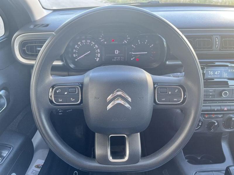 Citroën C3 1.2 83 cv SENSORI/CERCHI IN LEGA