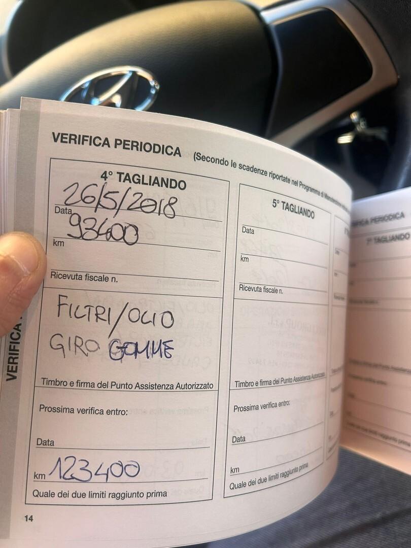 Hyundai Veloster tagliandi certificati