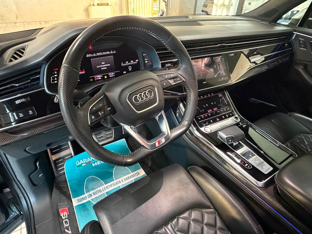Audi SQ7 IVA ESPOSTA+GANCIO TRAINO+7 POSTI