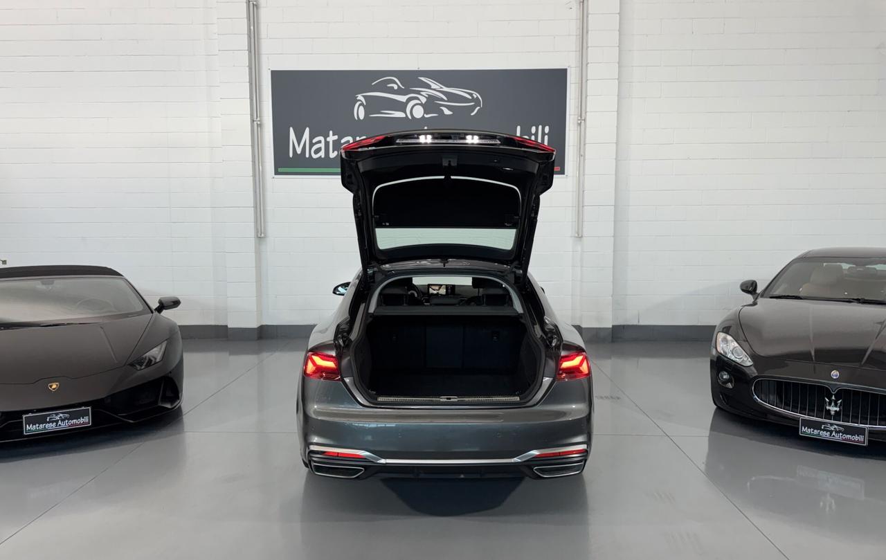 Audi A5 SPB S-Line 40 tdi 2.0 204cv quattro 1 Proprietario Finanziabile