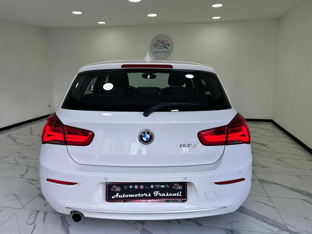 Bmw 118 118d 5p. Sport-LED-NAVI-GARANTITA-2019