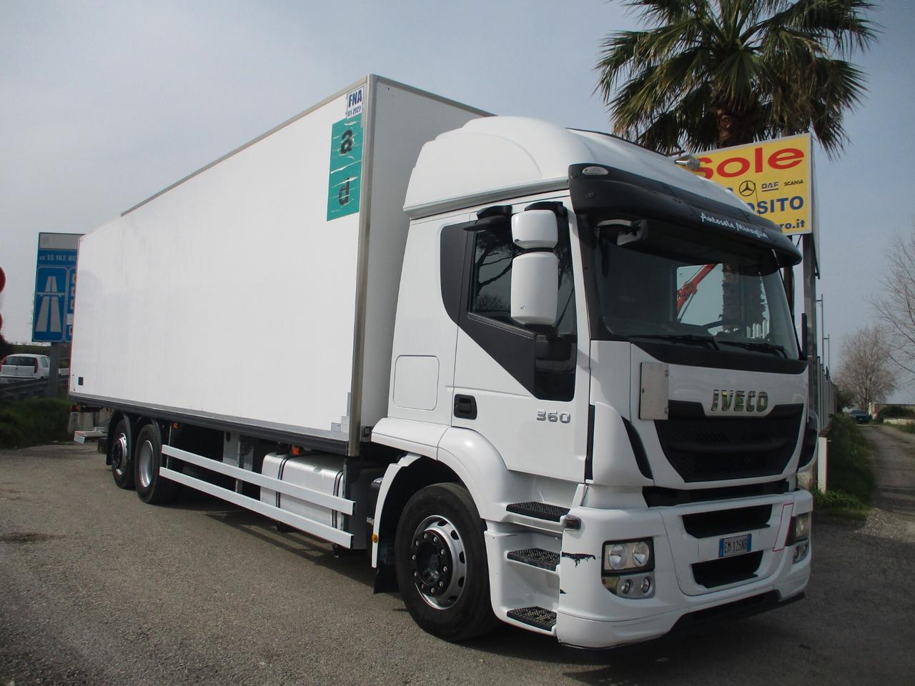 Iveco STRALIS 360 E5 ZF FRIGO+PEDANA 30Q 9.60M 23 PEDANE
