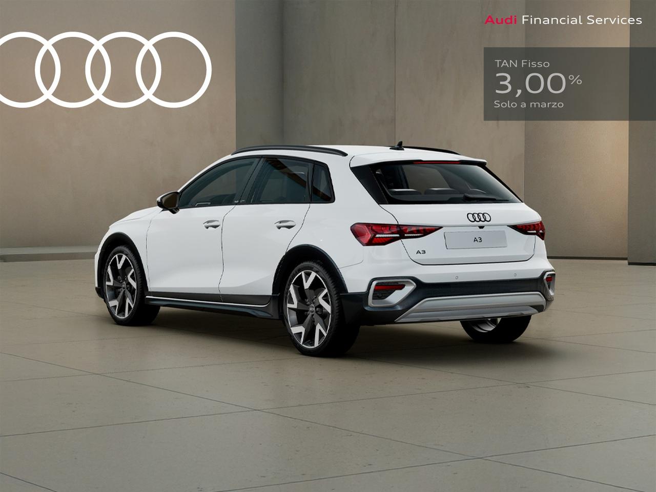 Audi A3 allstreet 1.5 tfsi mhev identity contrast 150cv s-tronic