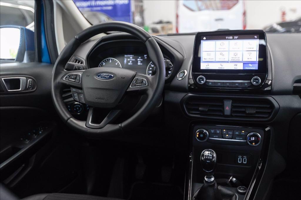 FORD EcoSport 1.5 ecoblue Titanium s&s 100cv my19 del 2019