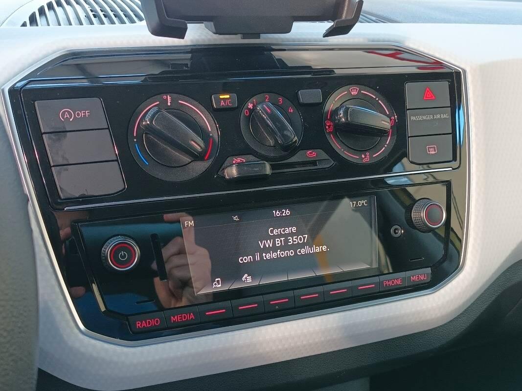 Volkswagen up! 1.0 Move up! 60cv-TG CERTIFICATI