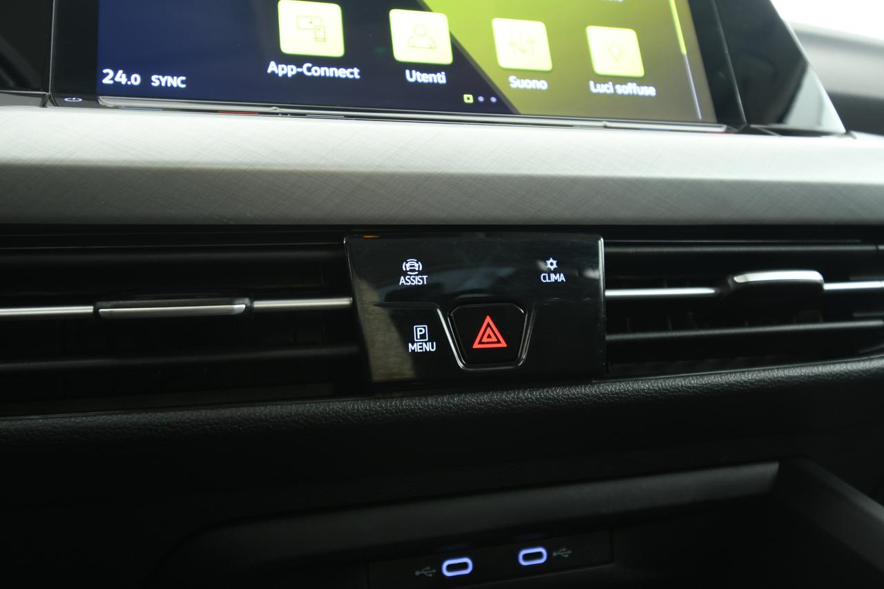 VOLKSWAGEN Golf 1.0 etsi evo Life 110cv dsg NEOPATENTATI+ACC+APP CONNECT