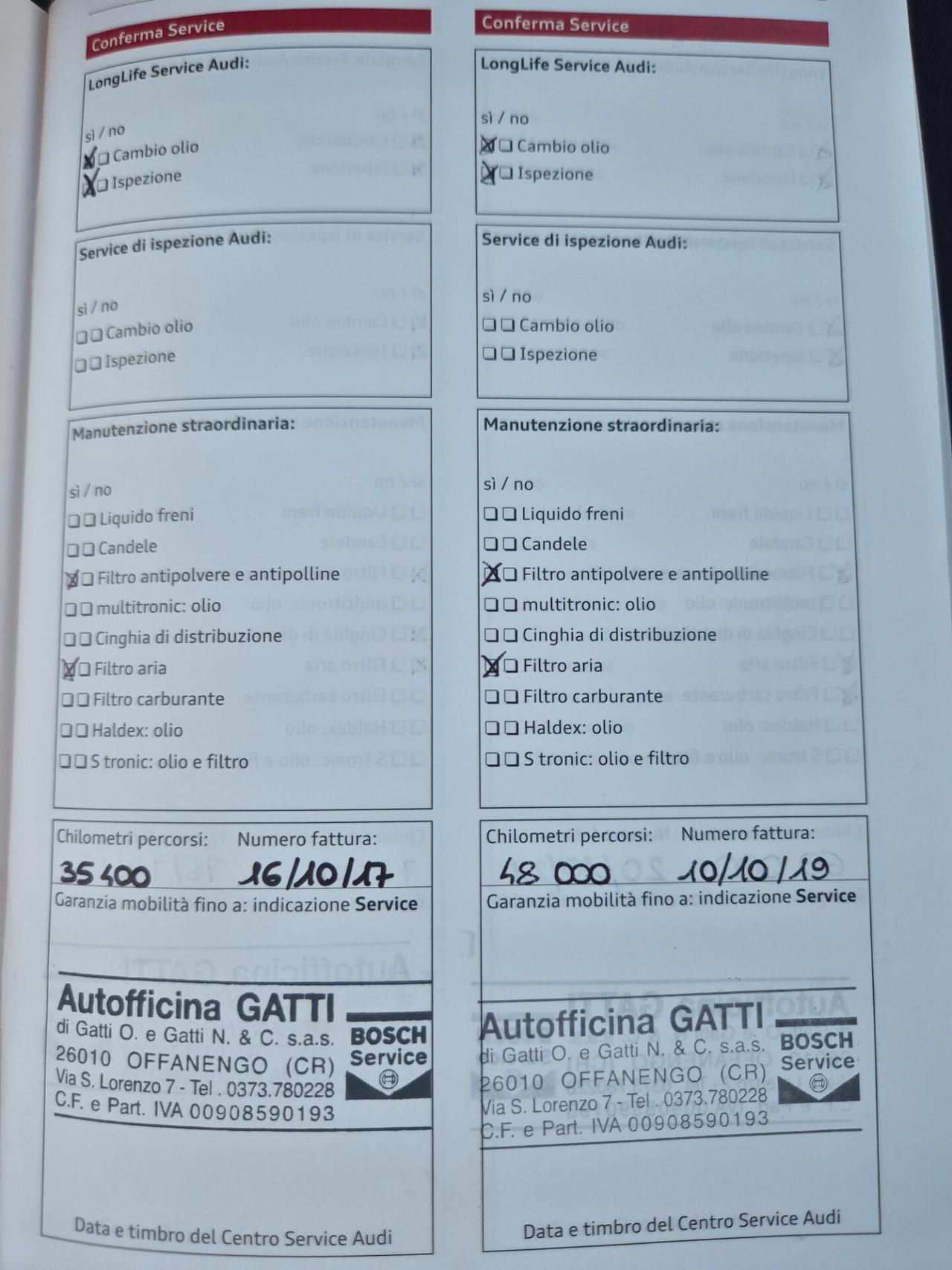 Audi A3 1.6 TDI 90 CV Attraction KM CERTIFICATI
