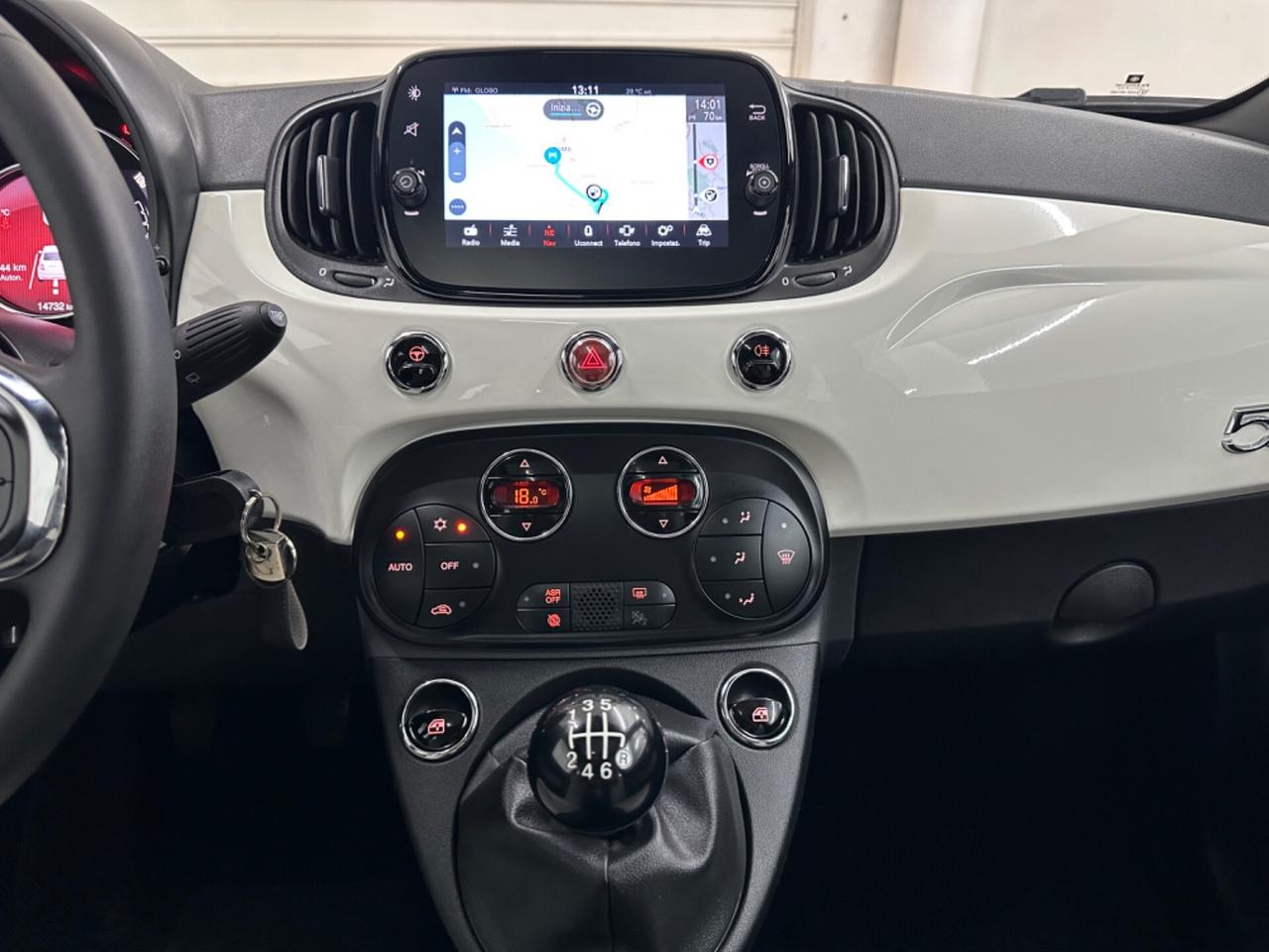 Fiat 500 Hybrid Dolcevita Tetto/navi/TFT