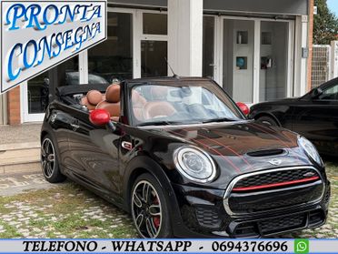 Mini John Cooper Works Cabrio 2.0 Full Optional, Head-Up display, Sedili in pelle, Retrocamera, Palette al volante