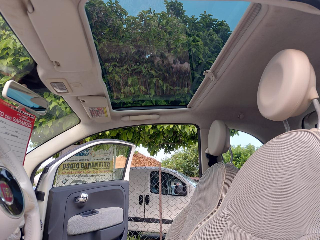 Fiat 500 1.2 Lounge tetto panoramico