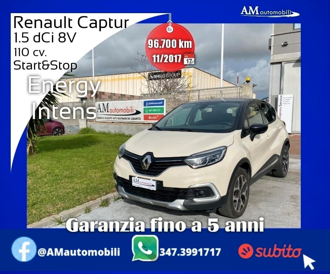 Renault Captur 1.5 dCi 110 cv. S&S Intens