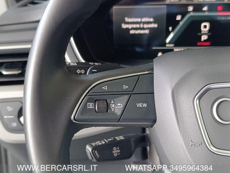 Audi A4 A4 Avant 40 TDI quattro S tronic S line edition*VIRTUAL COCKPIT*TELECAMERA*PACCHETTO LUCI*