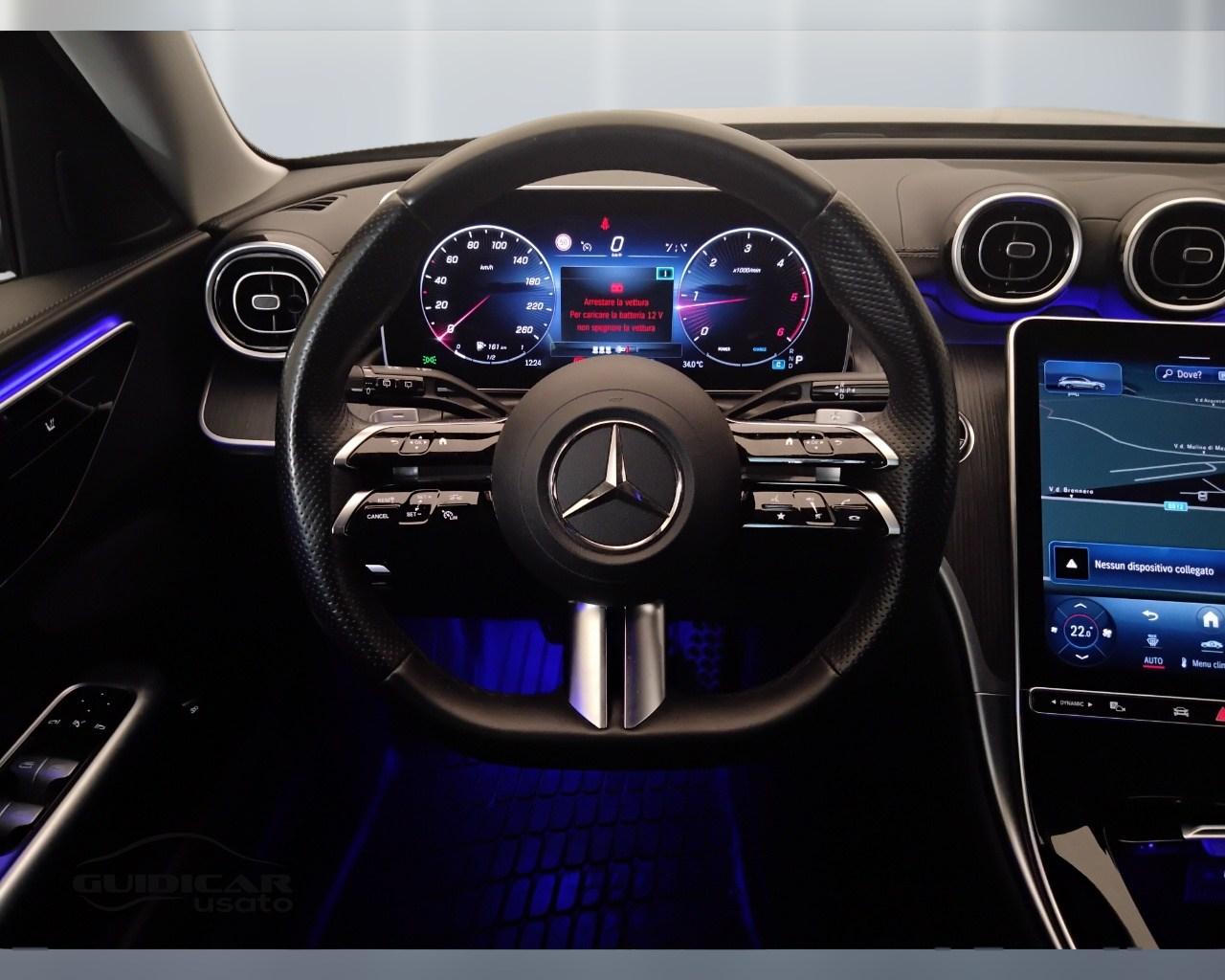 Mercedes-Benz Classe C-S206 SW 2021 - C SW 220 d mhev AMG Line Advanced 197cv auto