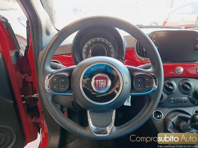 FIAT 500 1.0 Hybrid Red