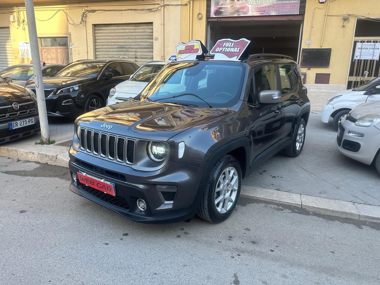 Jeep Renegade 1.6 Mjt 120 CV Limited 12/2018 KM 151772 CERT1 1PROP