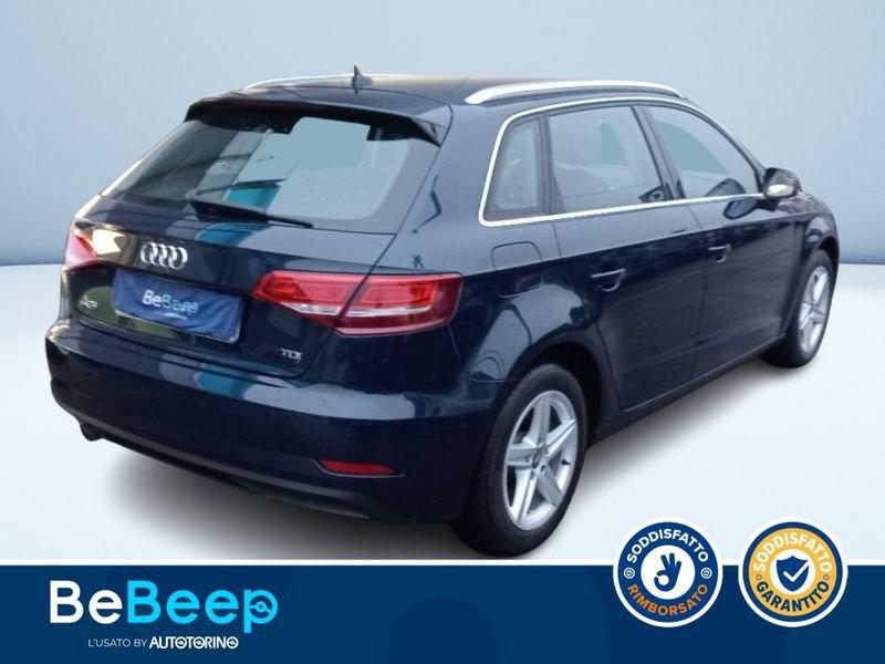 Audi A3 SPORTBACK 1.6 TDI SPORT 110CV S-TRONIC