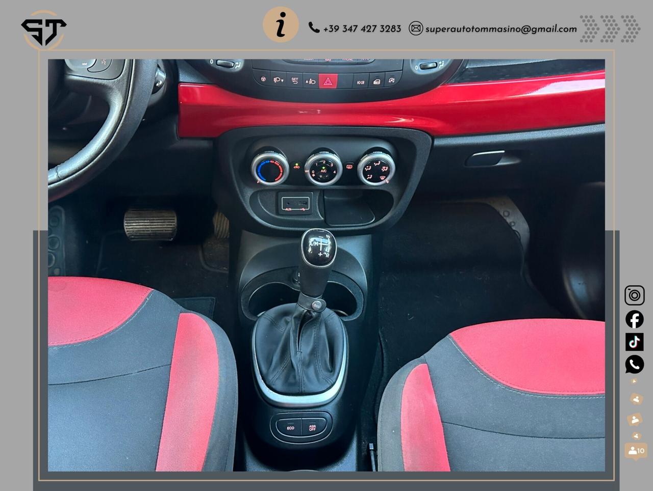 Fiat 500L 1.3 MJ 95 CV Cambio aut Garanzia 12 mesi