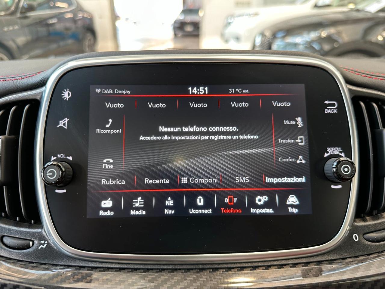 Abarth 595 1.4 t-jet Competizione 180cv auto - Tetto-Carplay-Beats-FULL