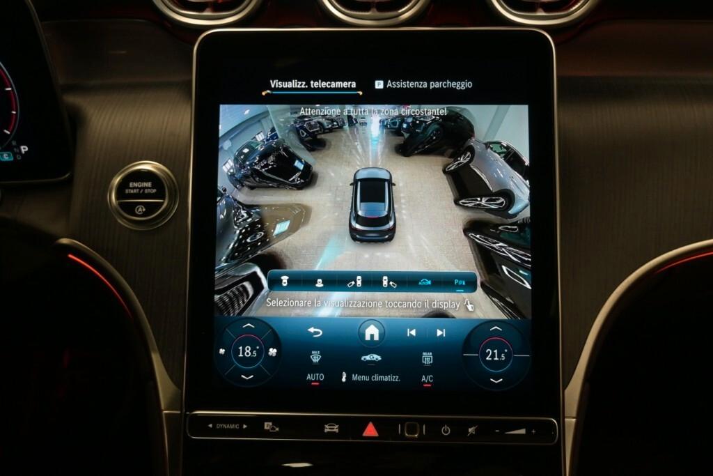 MERCEDES-BENZ GLC 200D 4MATIC MILD HYBRID 163CV AUTOMATIC AMG LINE ADVANTACED PLUS ( DISTRONIC - TELECAMERA 360 - PARK ASSIST - NAVI PREMIUM - MIRROR - AMBIENT LIGHTS - TETTO APRIBILE - FARI LED - CERCHI 20 )