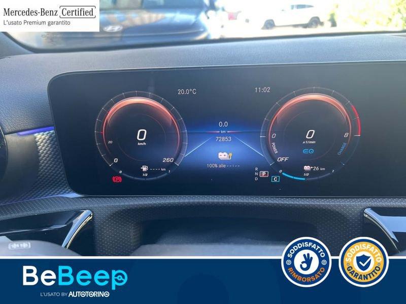 Mercedes-Benz Classe A A 250 E PHEV (EQ-POWER) SPORT AUTO