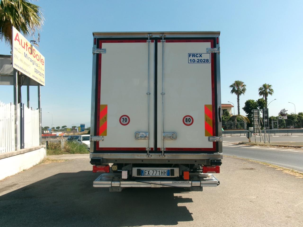 Iveco Daily 72C18 3000 180CV E6D FRIGO+PEDANA ATP FRCX 10/2028 10 PEDANE