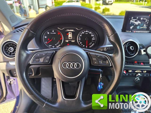 AUDI A3 SPB 2.0 TDI S tronic Sport GARANZIA INCLUSA