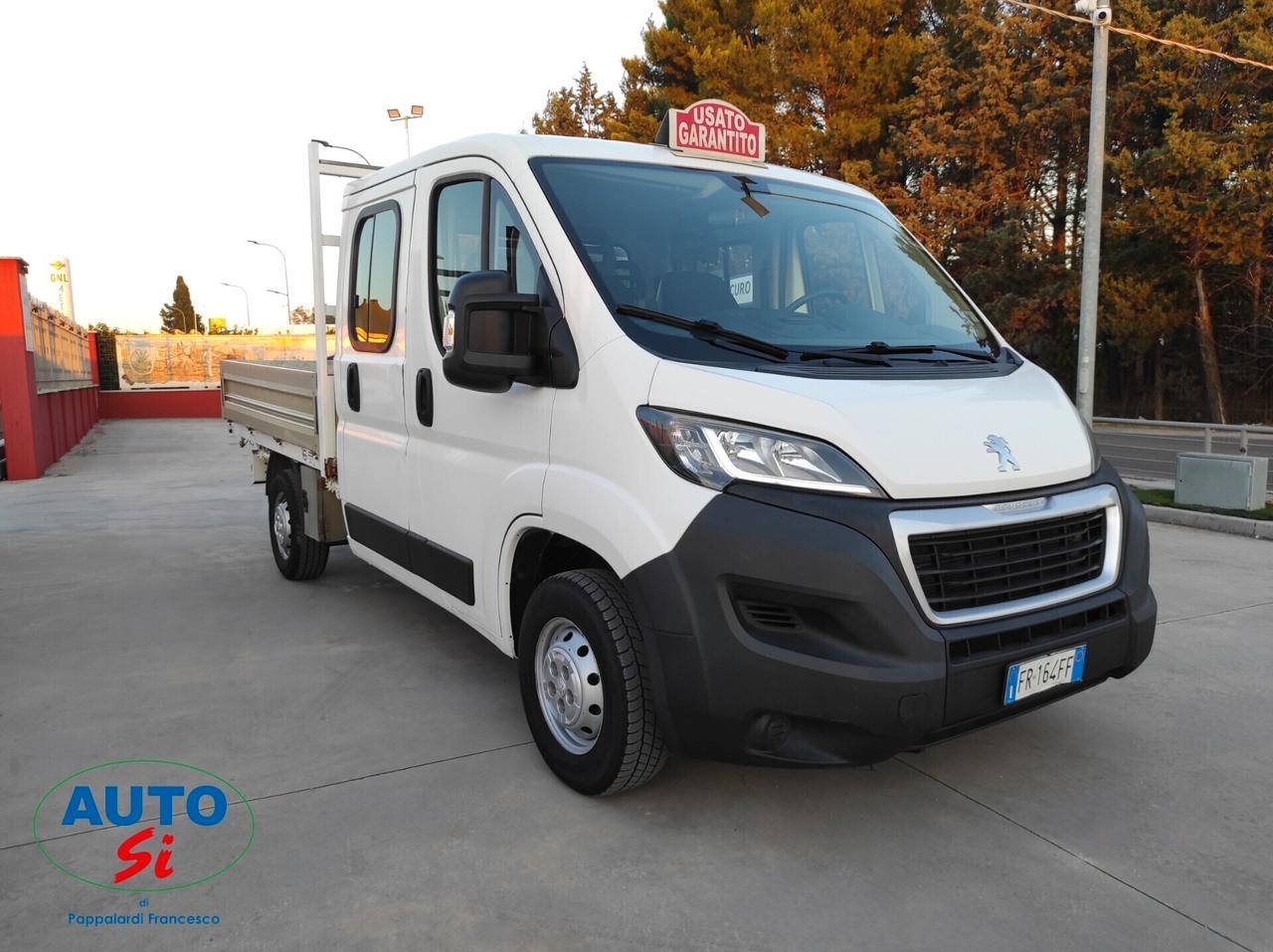 Peugeot Boxer 335 2.0 HDi 130cv - DOPPIA CABINA 7 POSTI CASSONE