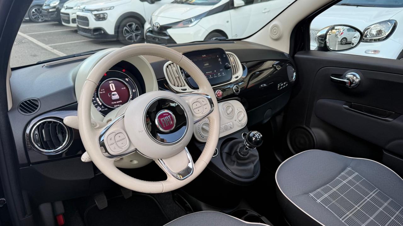 Fiat 500 1.2 Mirror LED PDC CAR PLAY TETTO APRIBILE NAVI PELLE CERCHI 15