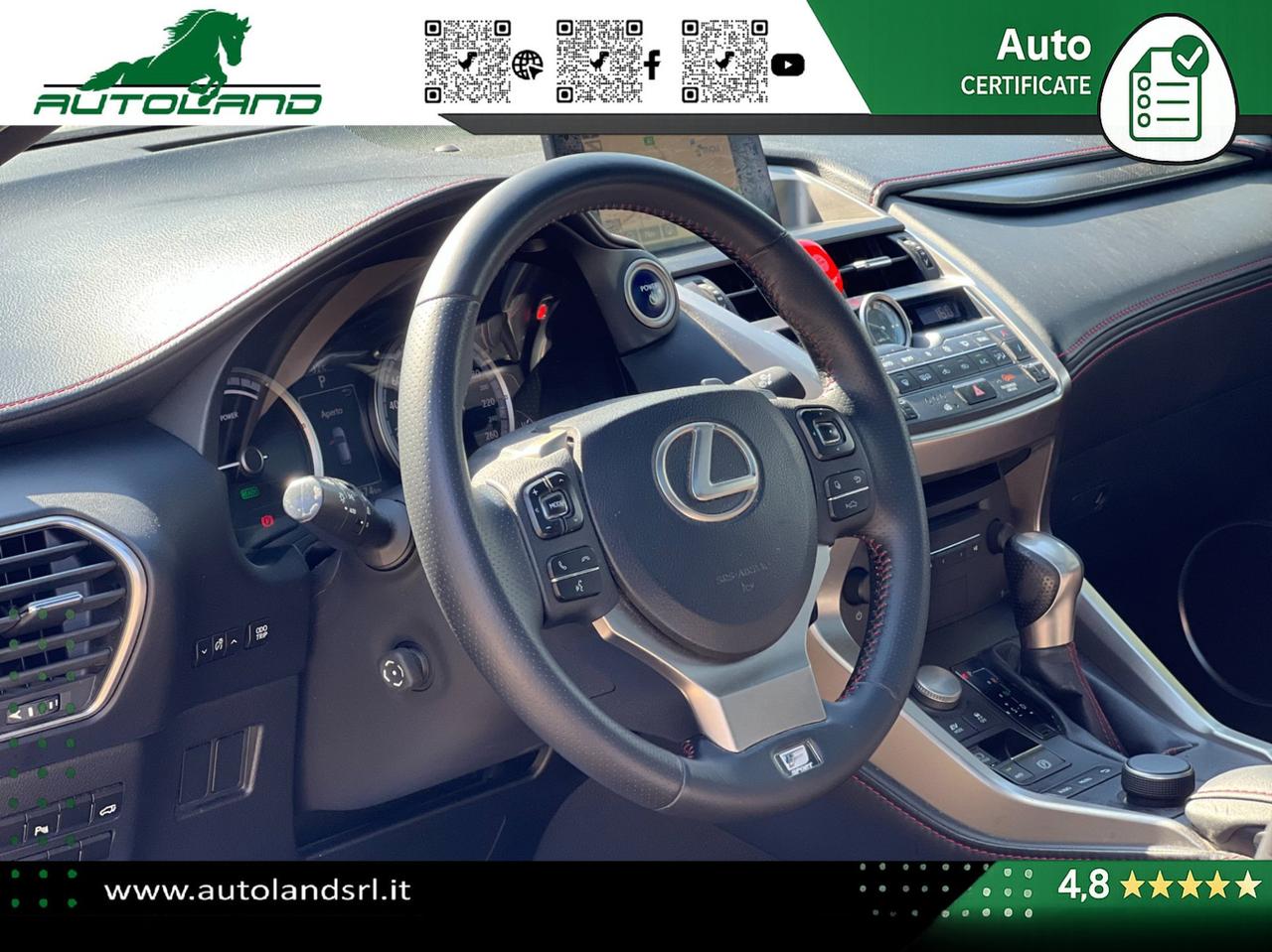 Lexus NX 300h 2.5 F-Sport 4wd