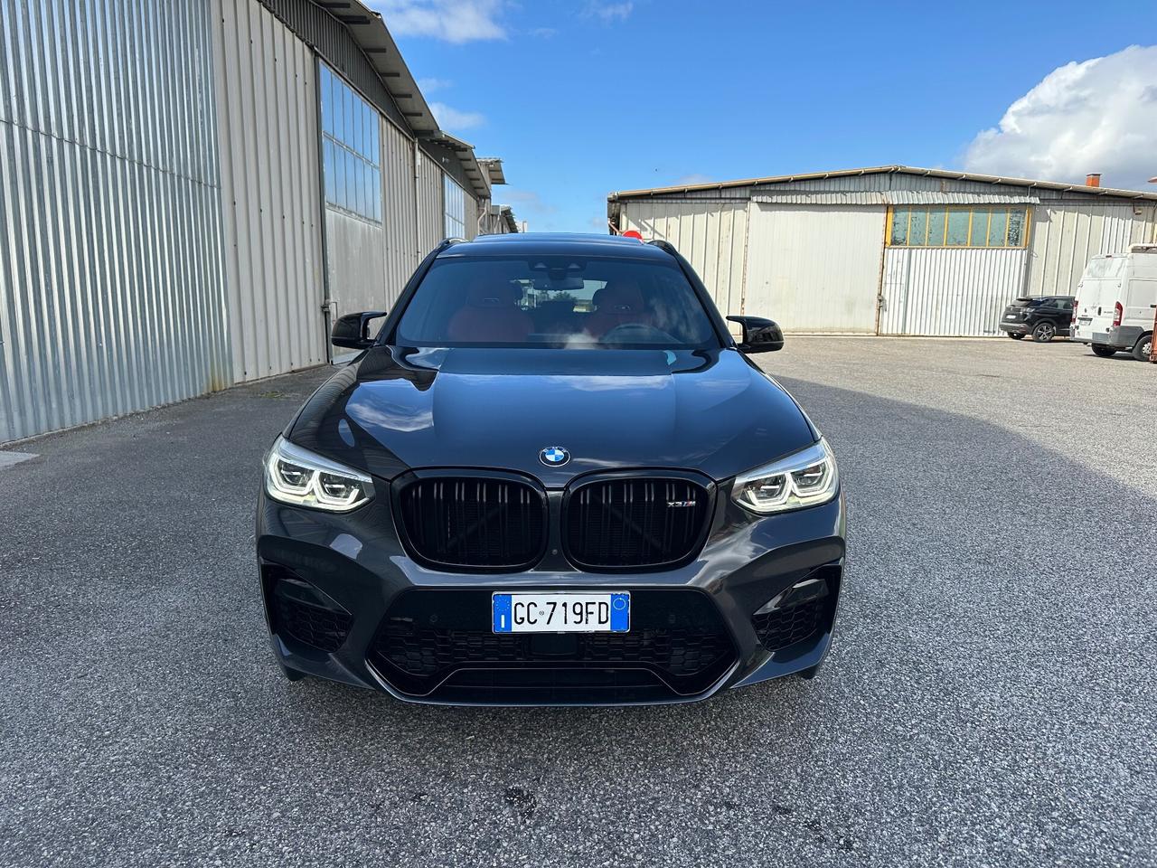 Bmw X3 M COMPETITION 510 CV tetto pelle rossa