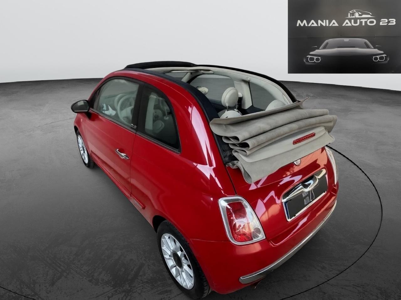 FIAT 500 CABRIO 0.9 TWIN AIR S 85 CV NEOPATENTATI PELLE FULL