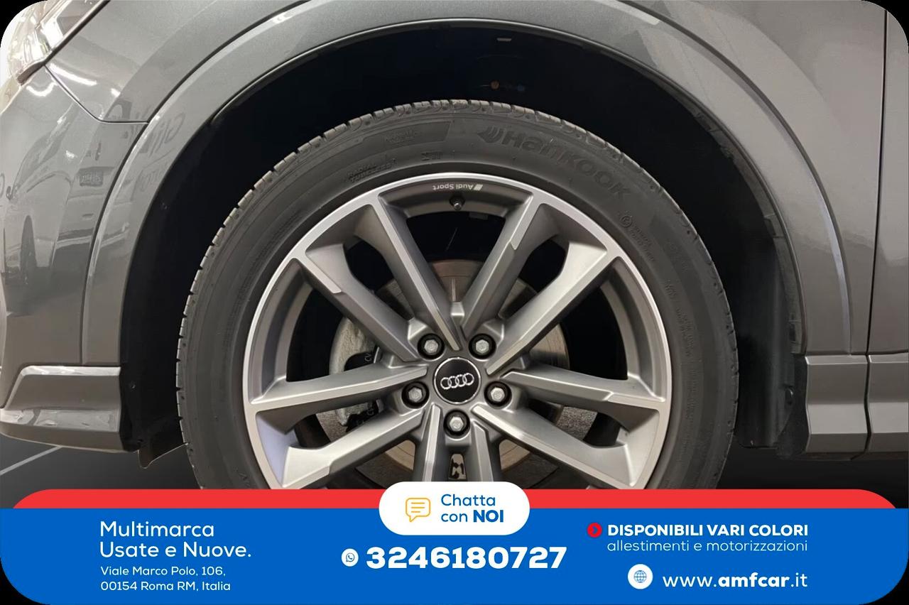 Audi Q3 35 TDI S tronic S Line Navi Pano Matrix cerchi 19