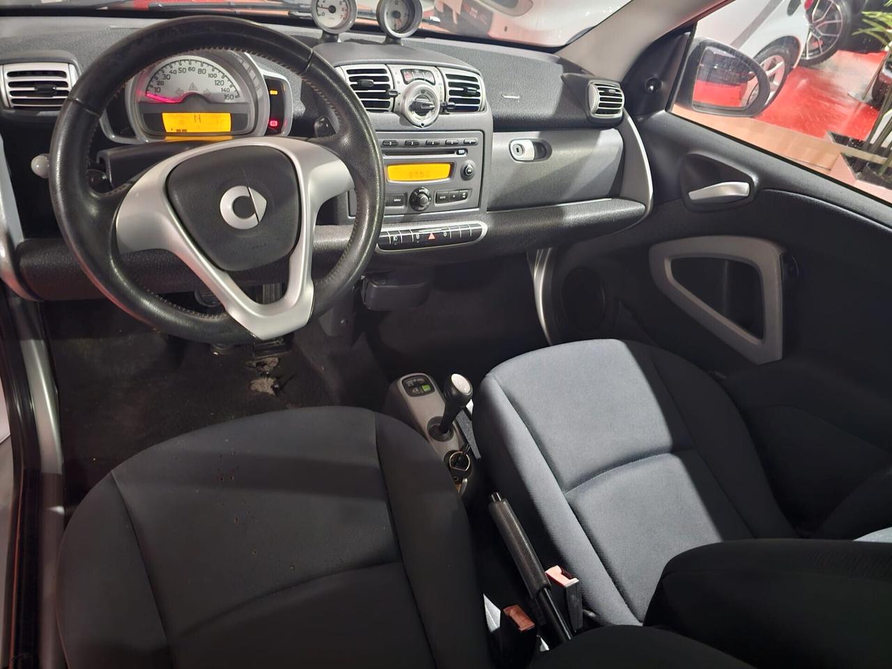 SMART PASSION FORTWO CABRIO 1000 MHD 71CV ETTO OK NEOPATENTATI CAMBIO AUTOMATICO PALETTE AL VOLANTE