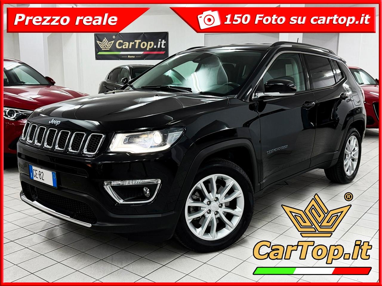 Jeep Compass 1.3 T4 PHEV LIMITED 4XE AT6 PELLE TOTALE SED. RISCALDABILI