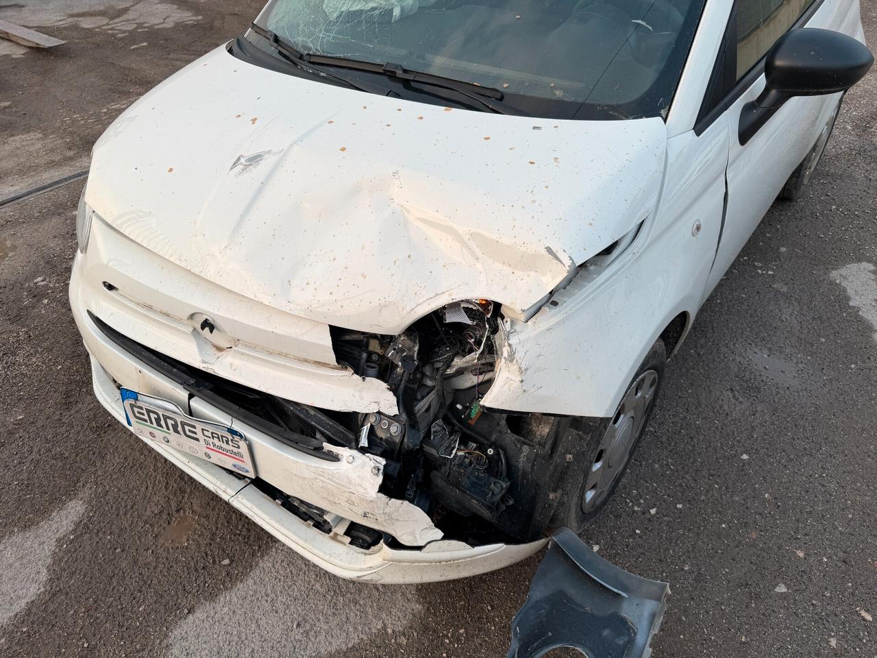 FIAT 500 2018 1.2 BENZINA 69 CV *SINISTRATA