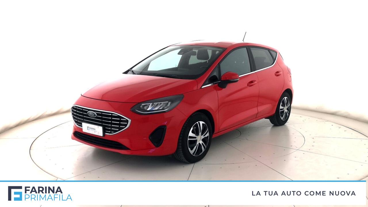 FORD Fiesta VII 2022 5p - Fiesta 5p 1.0 ecoboost h Titanium 125cv