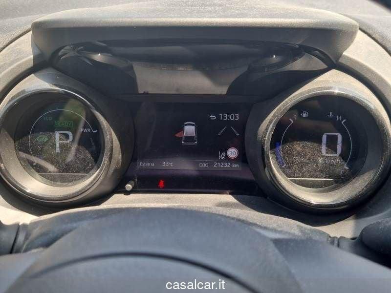 Toyota Yaris 1.5 Hybrid 5 porte Lounge 3 ANNI DI GARANZIA KM ILLIMITATI PARI ALLA NUOVA