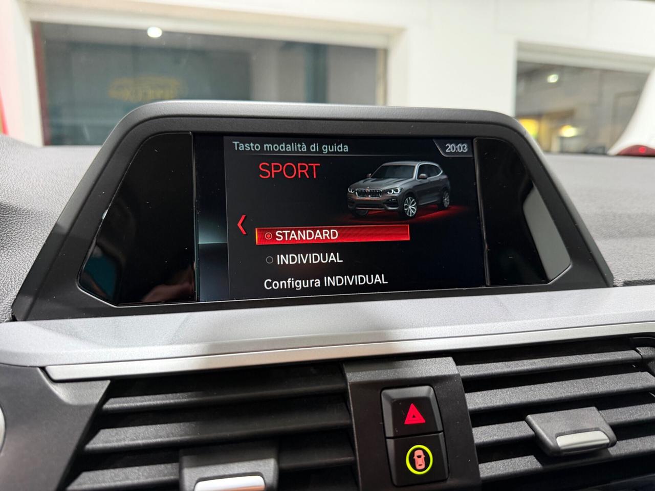 BMW X3 20D X-DRIVE 2018 *KM CERTIFICATI BMW *UNICOPROPRIETARIO