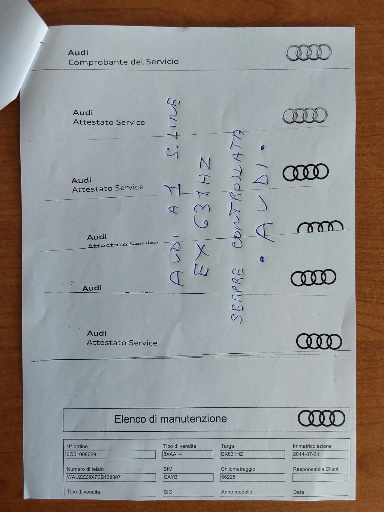 Audi A1 SPB 1.6 90 CV TDI S line 5 Porte.