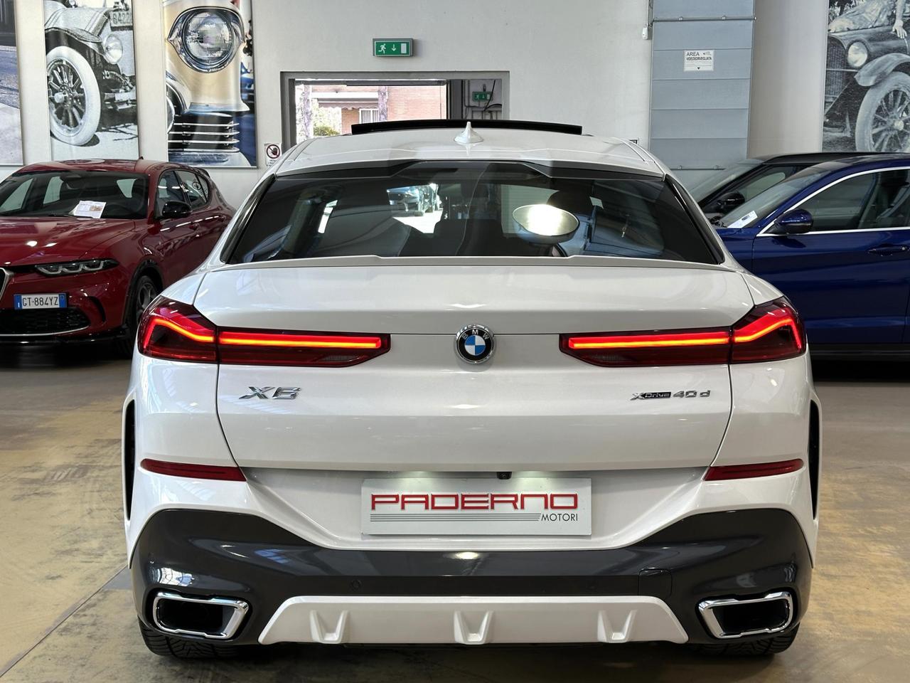 BMW X6 xdrive40d mhev 48V Msport - 22" - Tetto -Carplay