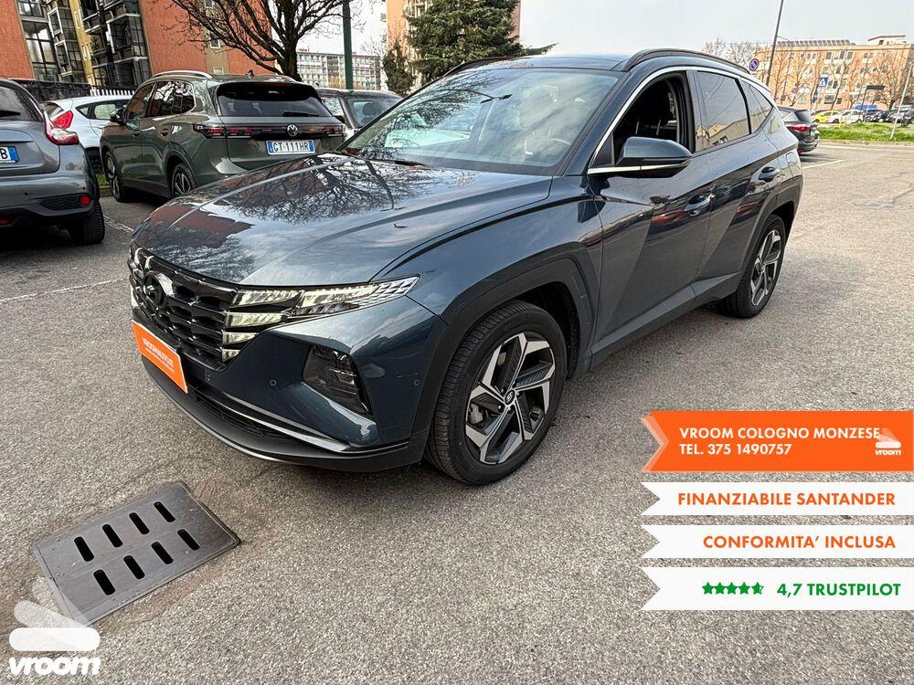 HYUNDAI Tucson 3ª serie Tucson 1.6 HEV aut. Ex...