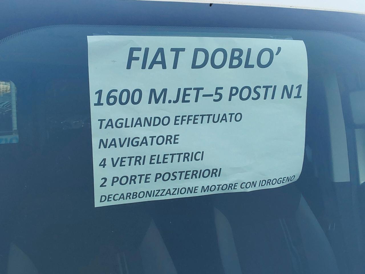 Fiat Doblo 1.6 MJT 105 CV 5 Posti N1 Lounge