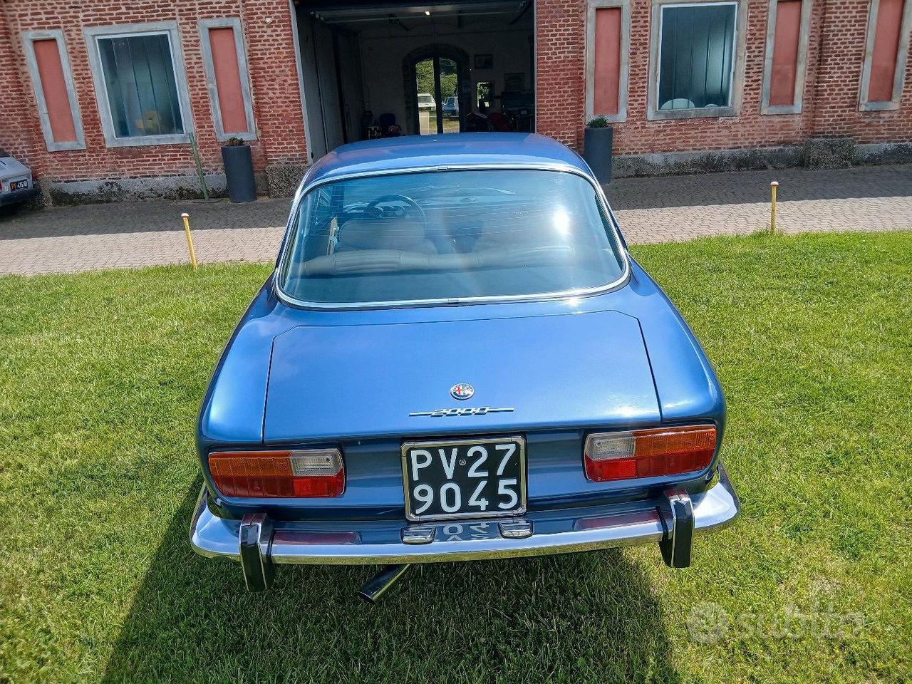 alfa 2000 gt unicoproprietario