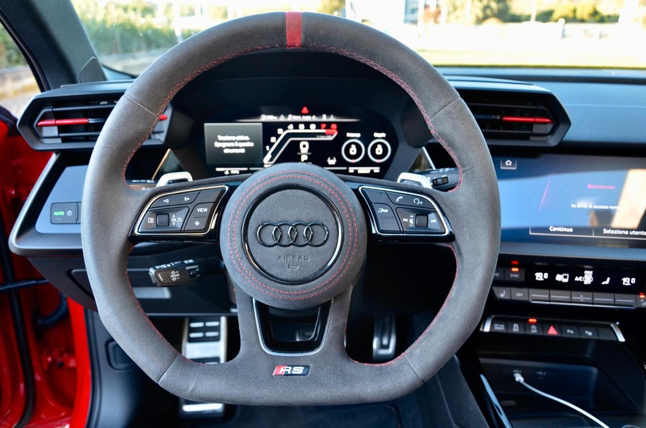 AUDI RS3 SPORTBACK 2.5 TFSI QUATTRO 400cv S-TRONIC, ECCELLENTI CONDIZIONI, SERVICE AUDI, TETTO, MATRIX, HI-FI BANG&OLUFSEN, DYNAMIC PACK, PERMUTE