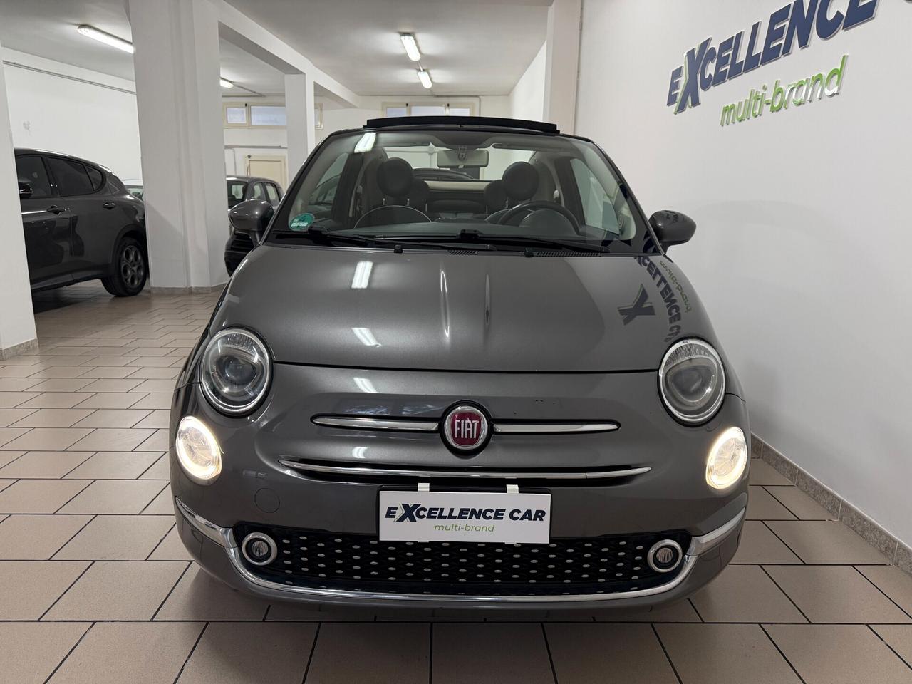Fiat 500 500C CABRIO 1.2 69cv Lounge Sensori/LED/Comandi