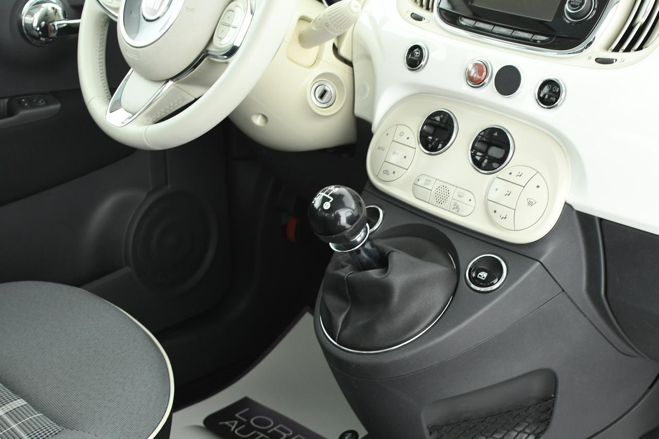 FIAT 500 1.2 Lounge 69cv TETTO PANO+BLUETOOTH+NEOPATENTATI